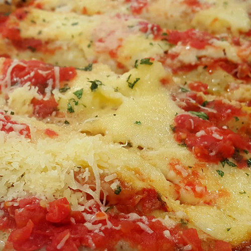 Canelones de espinaca y ricota gratinados