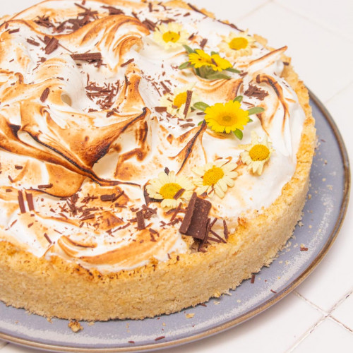 TARTA DE COCO CON PASTELERA