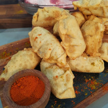 Empanadas de bondiola braseada