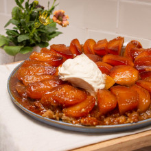 TARTA INVERTIDA DE MANZANAS