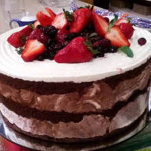 Torta africana por Mirtha Carabajal