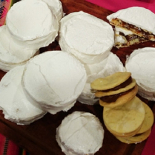 Alfajores santafesinos recargados