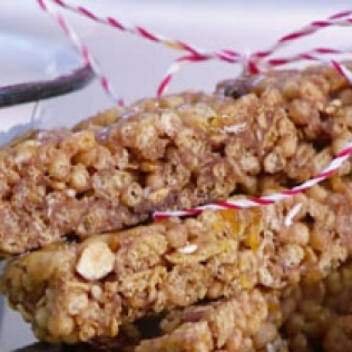 Barritas de frutos secos caseras