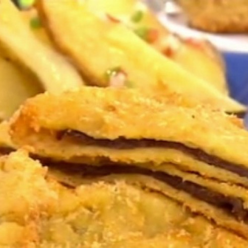 Bifecitos express rebozados con queso