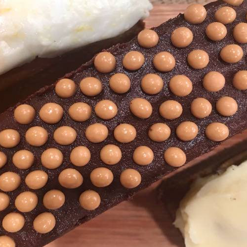 Budín de naranja, de chocolate y de vainilla