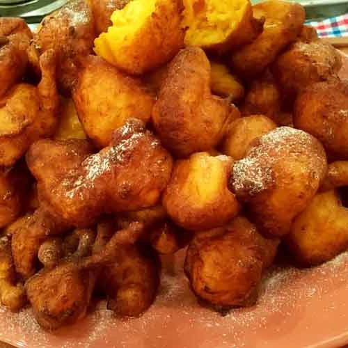 Buñuelos de ricota y calabaza