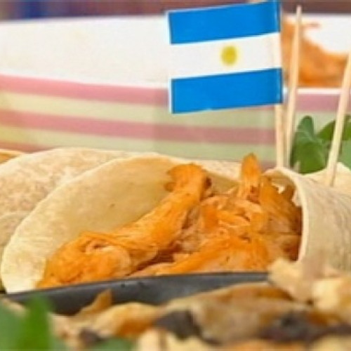 Burrito de tinga