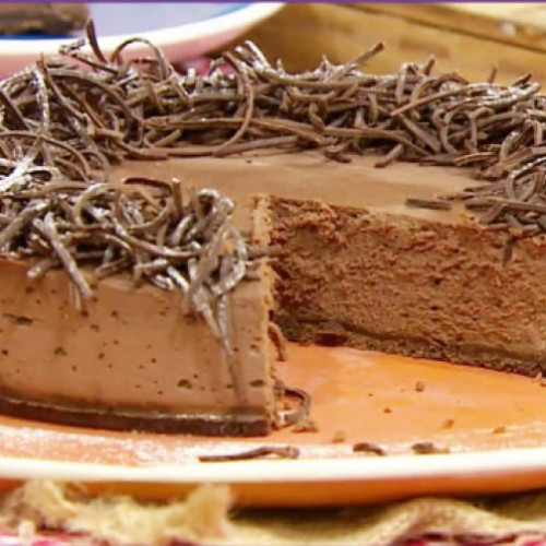 Cheesecake de chocolate