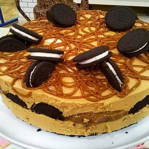 Chocotorta helada con galletitas de chocolate por Donato De Santis