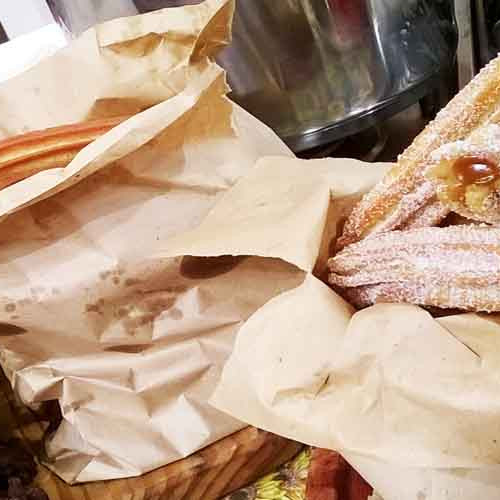 Churros playeros en Miramar