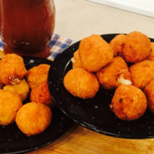 Croquetas de merluza fritas