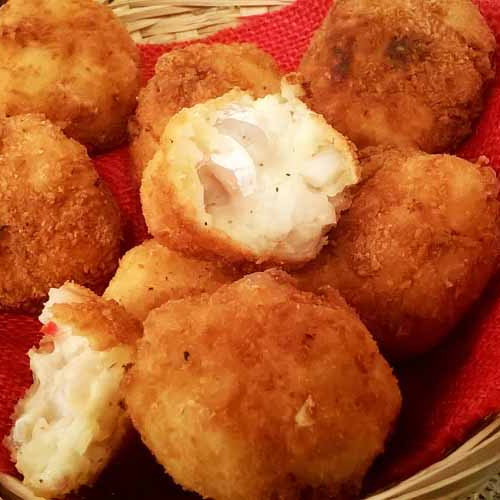 Croquetas de merluza y vegetales