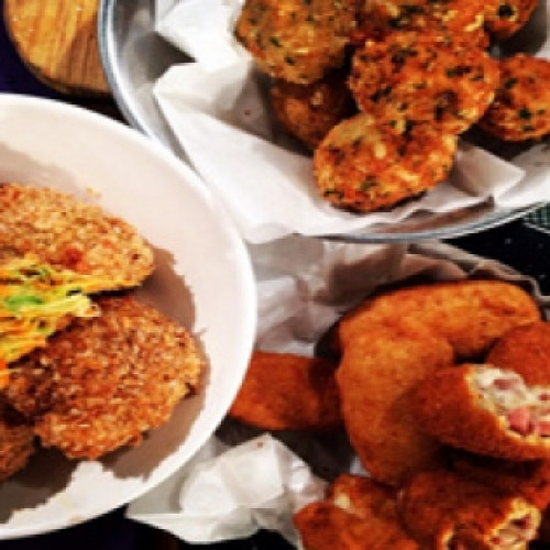 Croquetas españolas, de verduras y de arroz