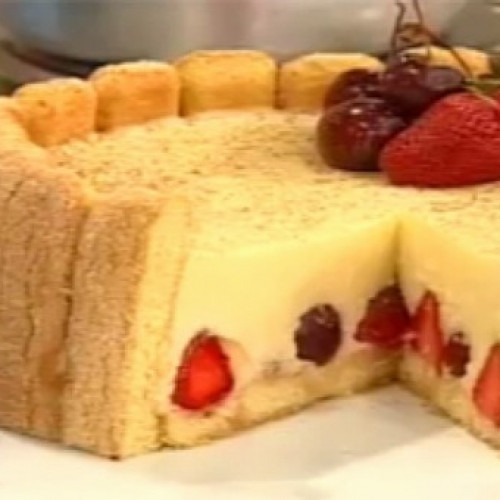 Delicia frutal!!! Bavarois de peras y frutos rojos en 5 pasos