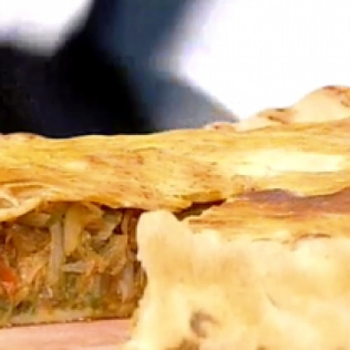 Empanada gallega tradicional