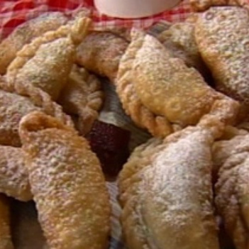 Empanadas dulces fritas ideal para comer con la mano