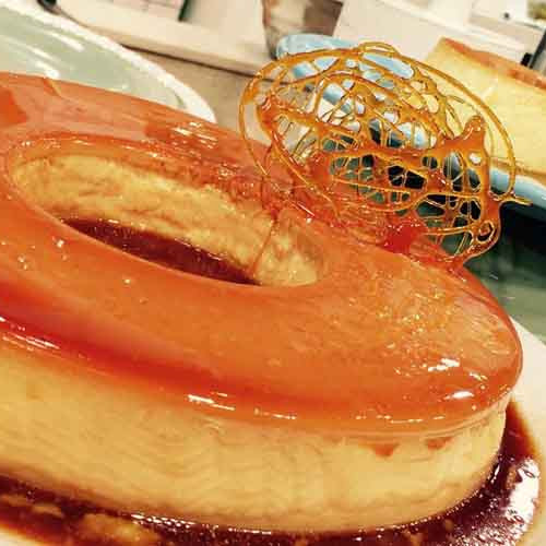 Flan casero en olla