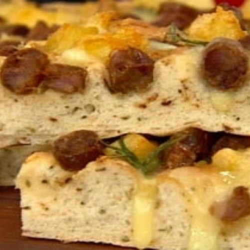 Focaccia parrillera