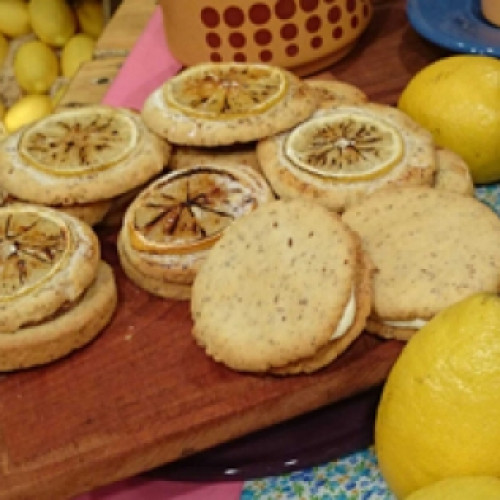 Galletitas de limón y almendras