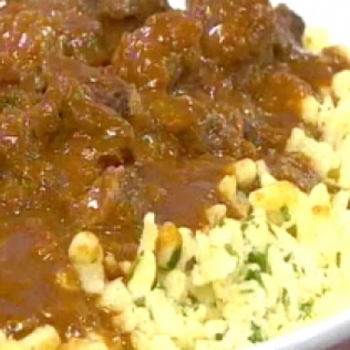 Goulash con spaetzle