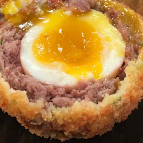 Huevos escoceses, receta tradicional