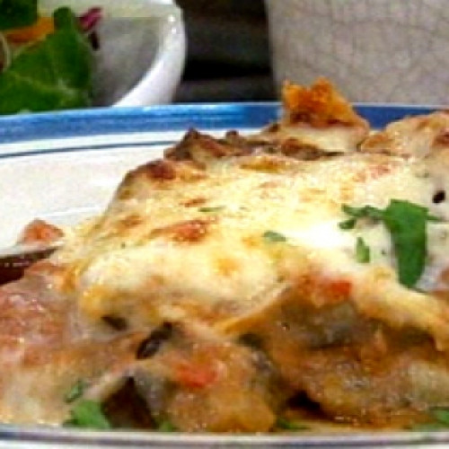 Lasagna de berenjenas saludable