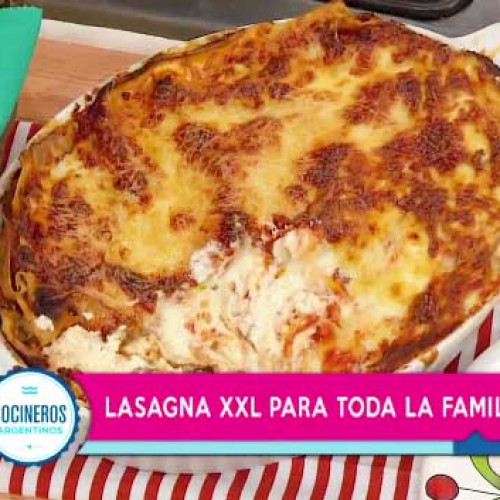 Lasagna italiana para toda la familia