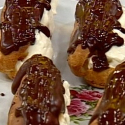 Locura de verano: Eclaires rellenos con helado