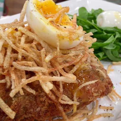 Milanesas rellenas domingueras