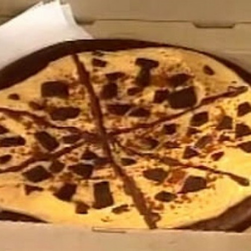 Ocurrente y divertida pizza de chocolate!!!