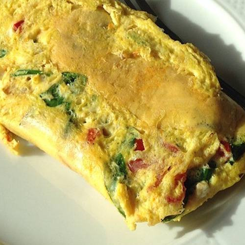 Omelettes arrollados