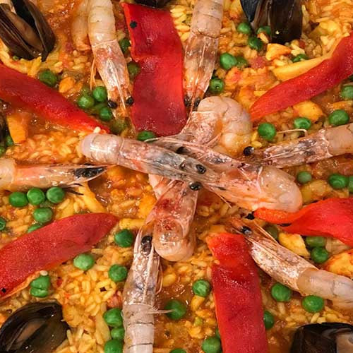 Paella marinera