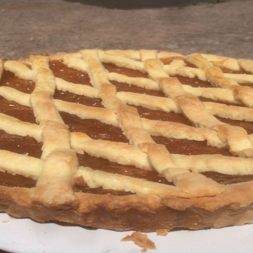 Pastafrola de membrillo y mistela en San Juan