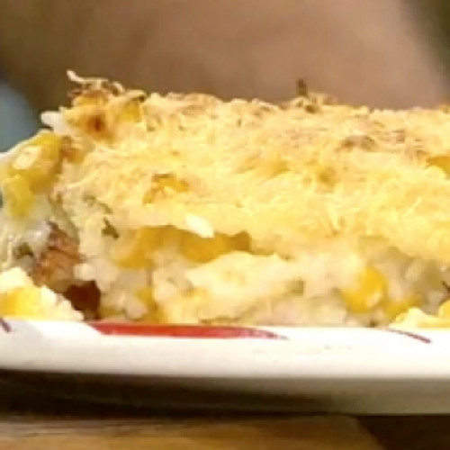 Pastel de arroz económico