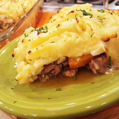 Pastel de papas de ossobuco