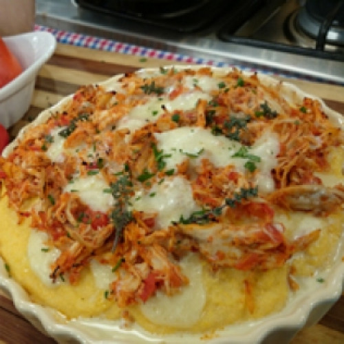 Pastel de polenta para personas con gastritis