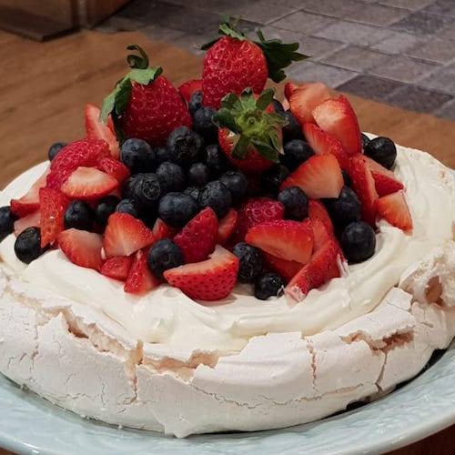 Pavlova con historia, el secreto para que monte el merengue