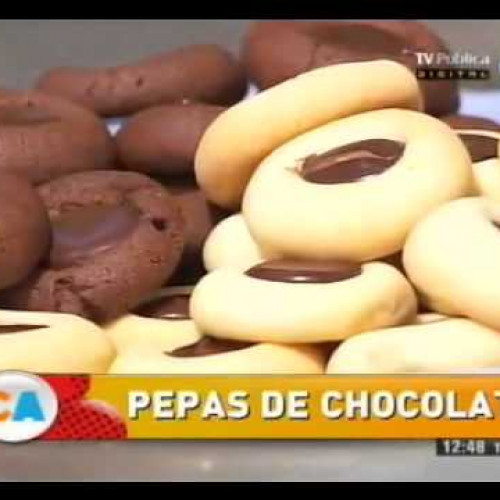 Pepas de chocolate