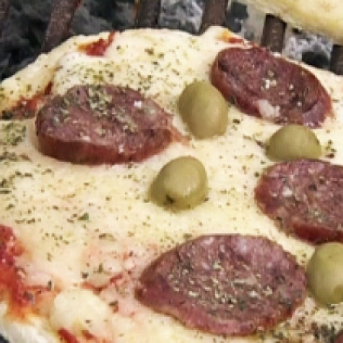 Pizza de mandioca