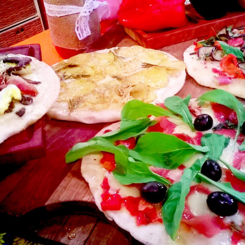 Pizzas a la chapa para el fin de semana