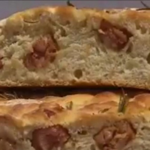 Pura delicia, focaccia con masa de papas y un relleno para sorprender