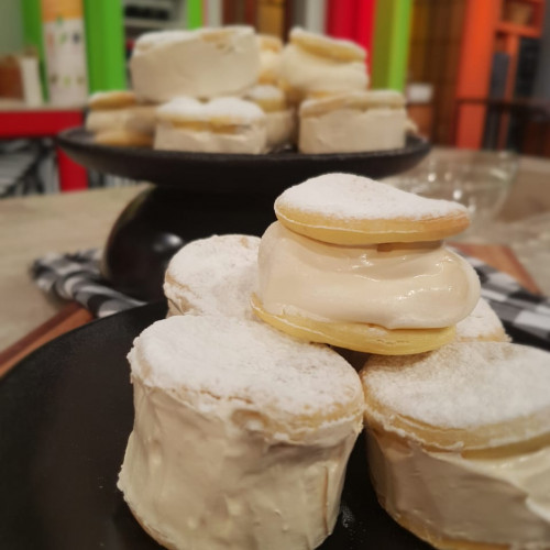 Alfajores de miel de caña