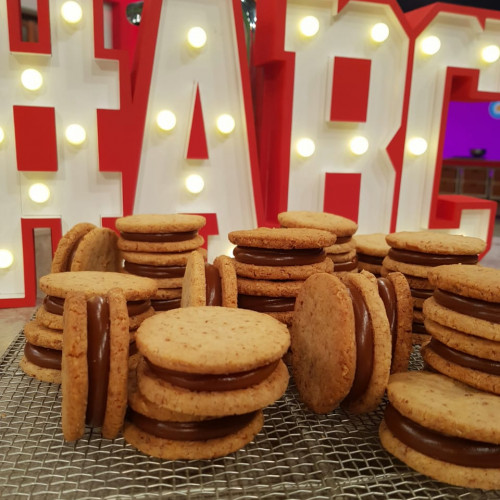 Alfajores de almendras