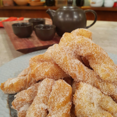 Tortas fritas alemanas