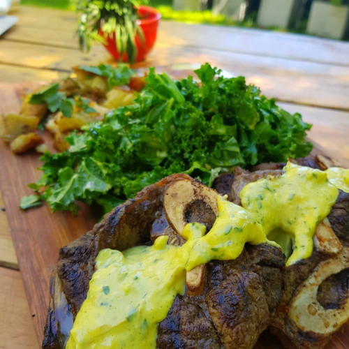 Ossobuco a la parrilla