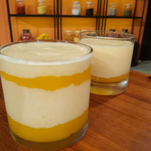 Mousse de mango y yogur