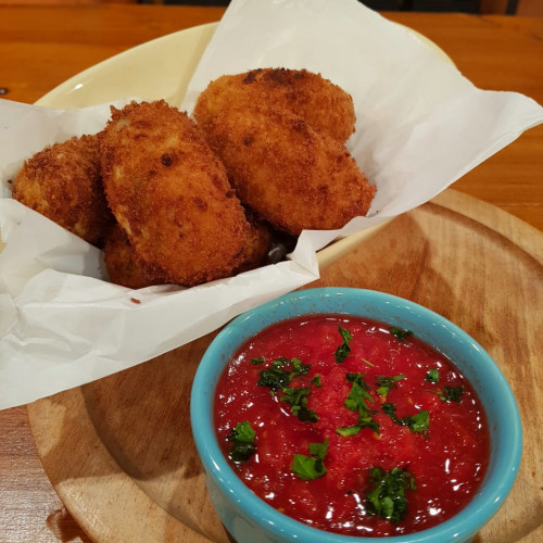 Croquetas de arroz