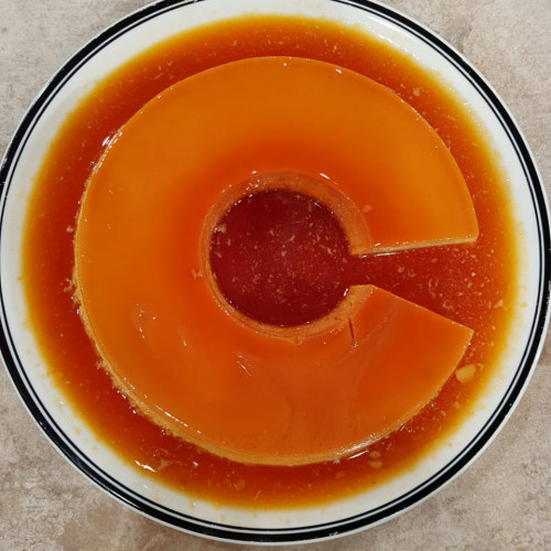 Flan de coco