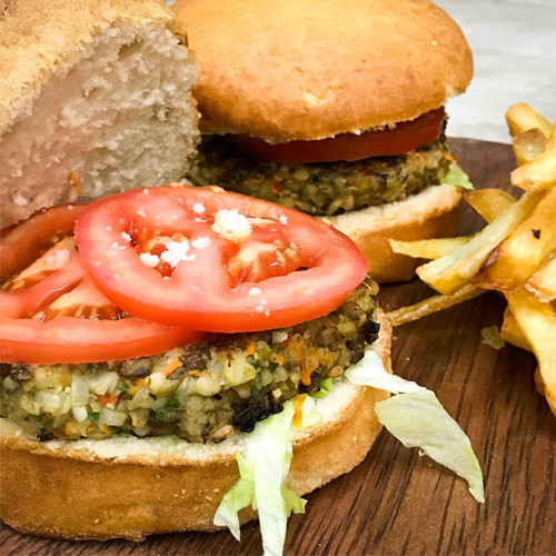 HAMBURGUESAS DE LENTEJAS Y ARROZ