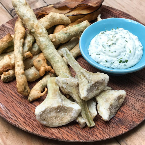 PICADA DE VERDURAS FRITAS